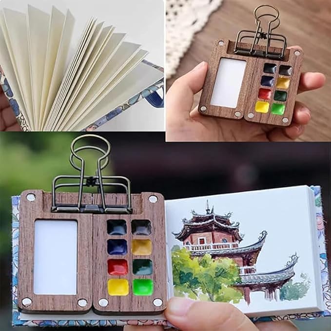🎨 PocketAqua™ – mini kit d'aquarelle