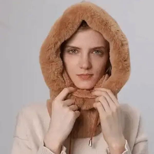 Bonnet en fourrure d'hiver - Quebeau
