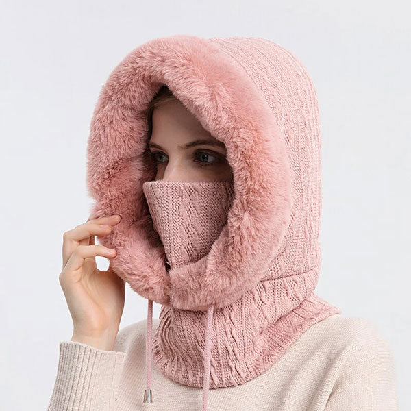 Bonnet en fourrure d'hiver - Quebeau