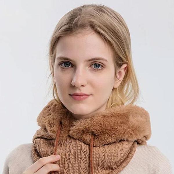 Bonnet en fourrure d'hiver - Quebeau