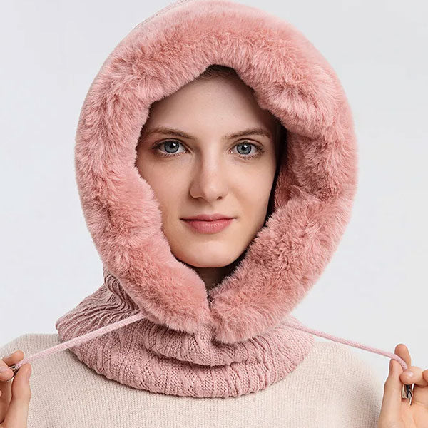 Bonnet en fourrure d'hiver - Quebeau