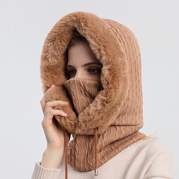 Bonnet en fourrure d'hiver - Quebeau