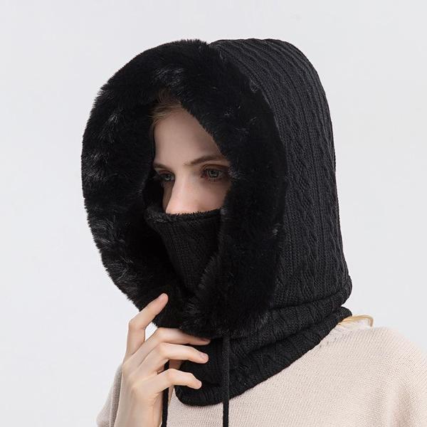 Bonnet en fourrure d'hiver - Quebeau
