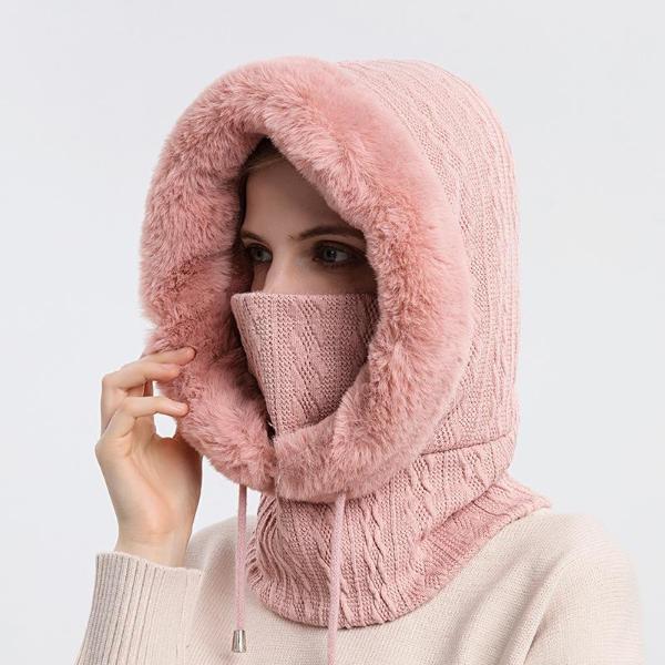 Bonnet en fourrure d'hiver - Quebeau