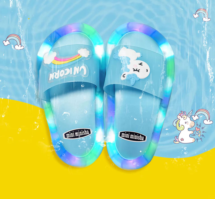 🦄 Chaussons Magique LED Licorne