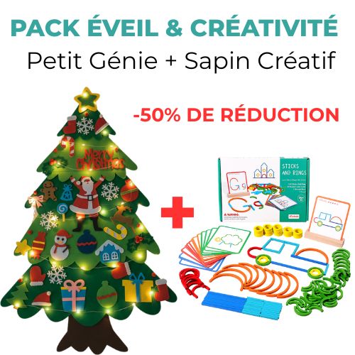 Petit Génie™ – Jeu d’Éveil en Bois