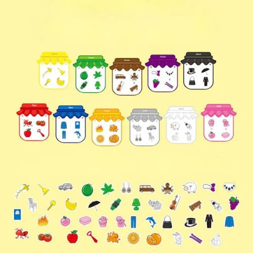 ÉVEILCOLORÉ: STICKERS MAGNÉTIQUES - Quebeau