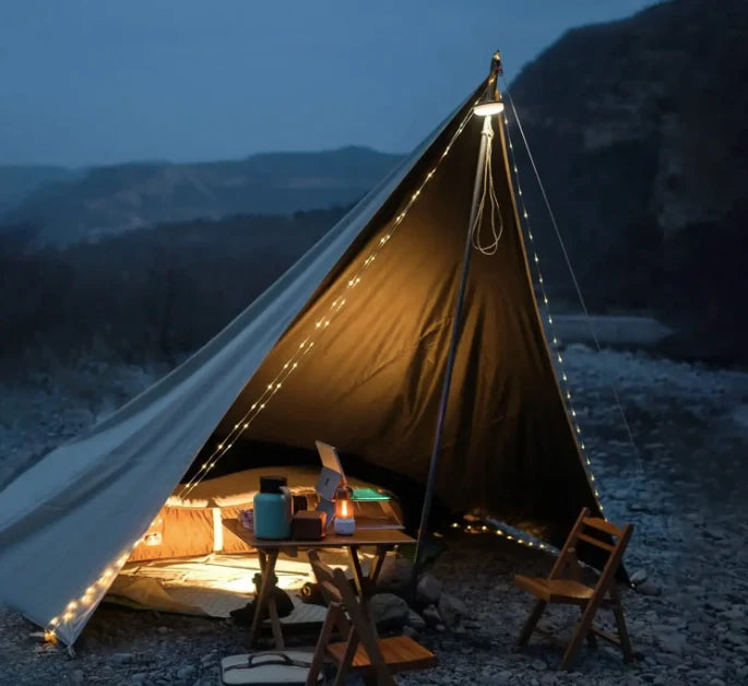 ๐๏ธ Guirlandes Lumineuses de Camping - Quebeau