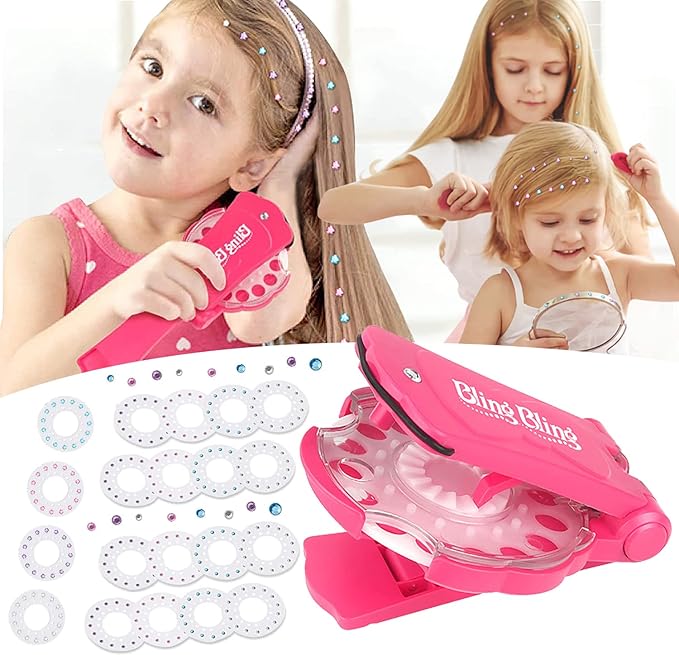 Kit Blinger™ - Agrafeuse Diamond Jouet de Beauté et Décoration Fille ( 360 Strass Inclus)