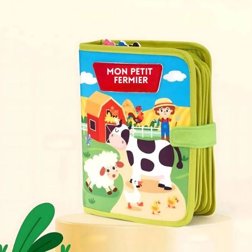 Mon Petit Fermier - Livre d'activités Montessori