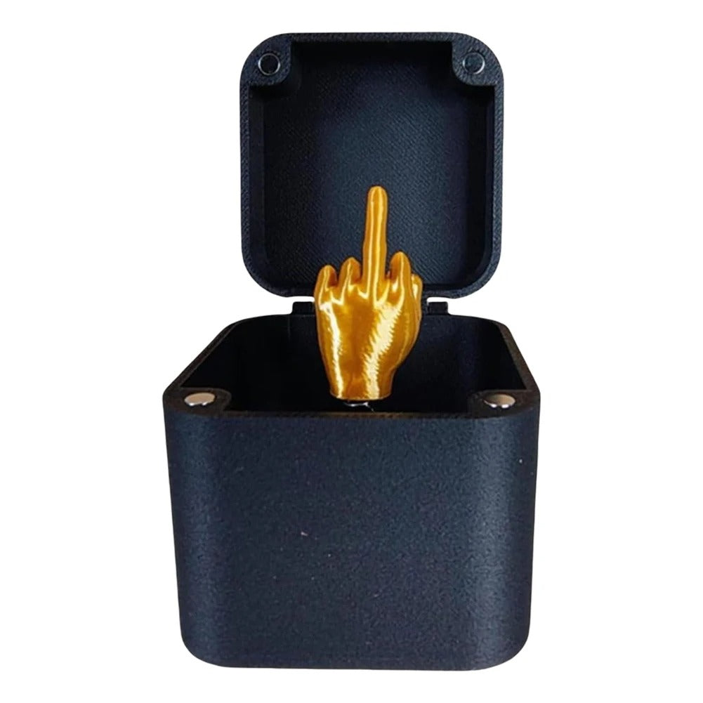 Doigt d'Honneur en boite Surprise Just For You!