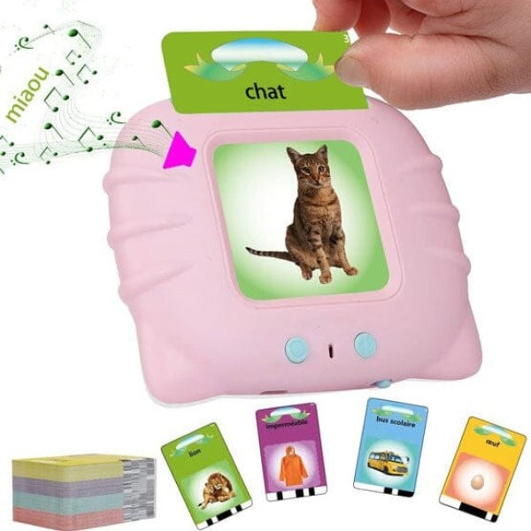 JEU CARTES ÉDUCATIVES PARLANTES - Quebeau