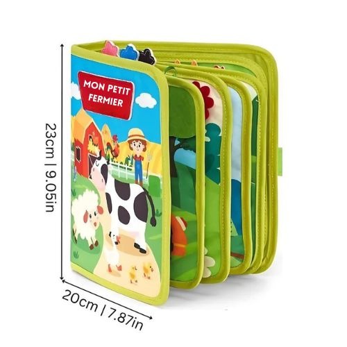 Mon Petit Fermier - Livre d'activités Montessori
