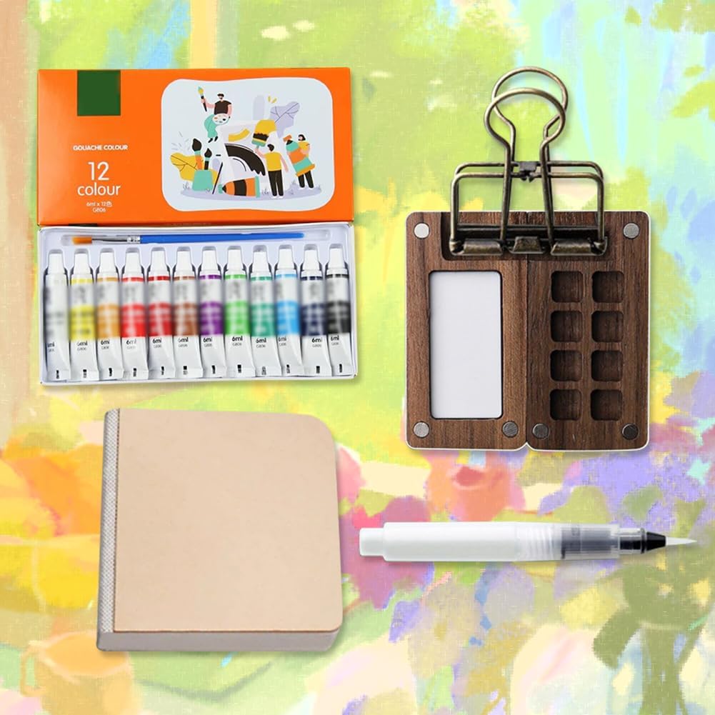 🎨 PocketAqua™ – mini kit d'aquarelle