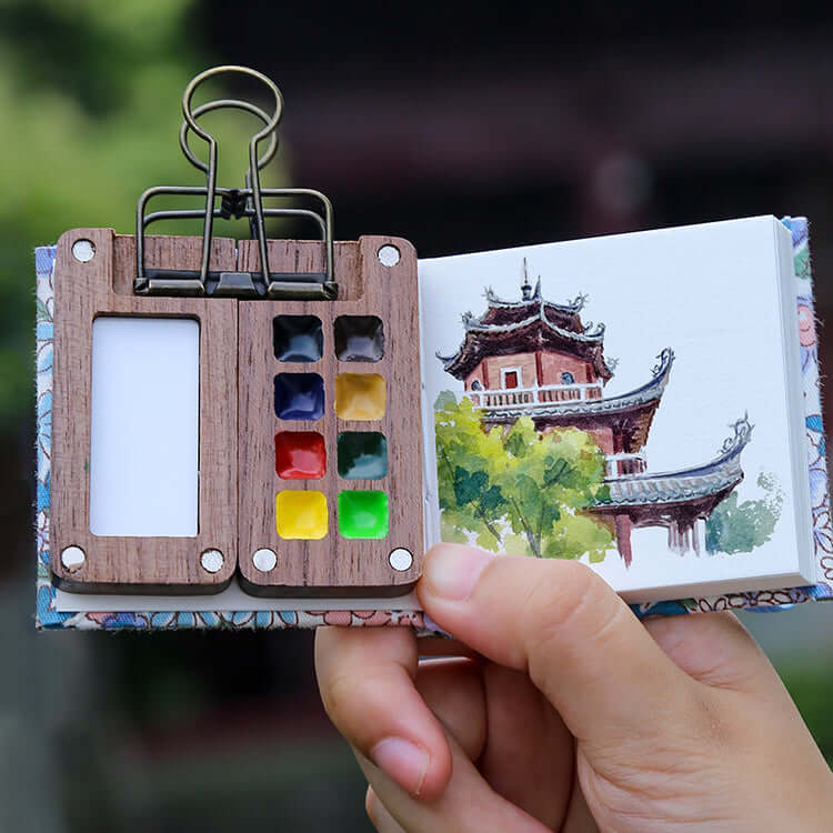 🎨 PocketAqua™ – mini kit d'aquarelle