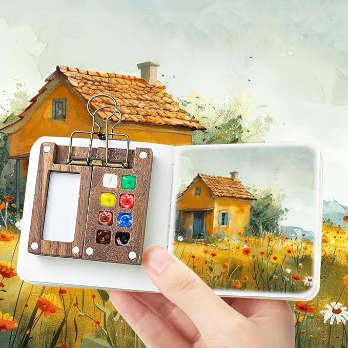 🎨 PocketAqua™ – mini kit d'aquarelle