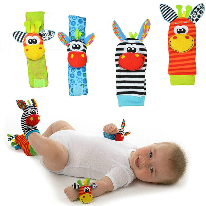 Chaussette Hochet Bébé - Quebeau