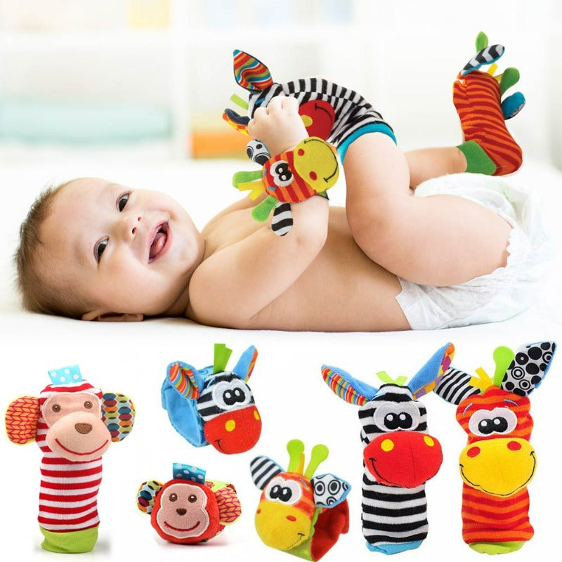 Chaussette Hochet Bébé - Quebeau