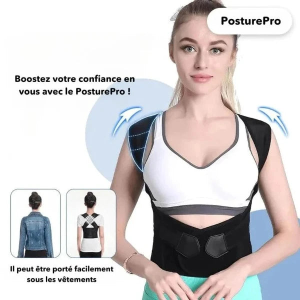 PosturePro™ | Correcteur de Posture Instantanné - Quebeau