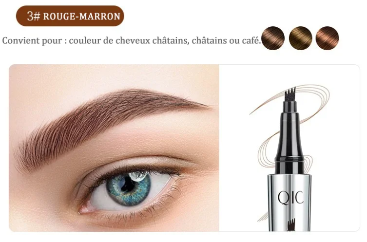 CRAYON À SOURCILS MICROBLADING ÉTANCHE 3D CRAYON À SOURCILS MICROBLADING ÉTANCHE 3D