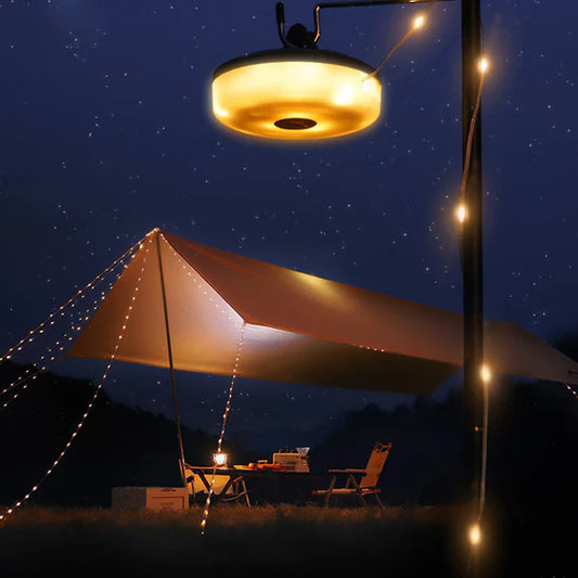 🏕️ Guirlandes Lumineuses de Camping - Quebeau