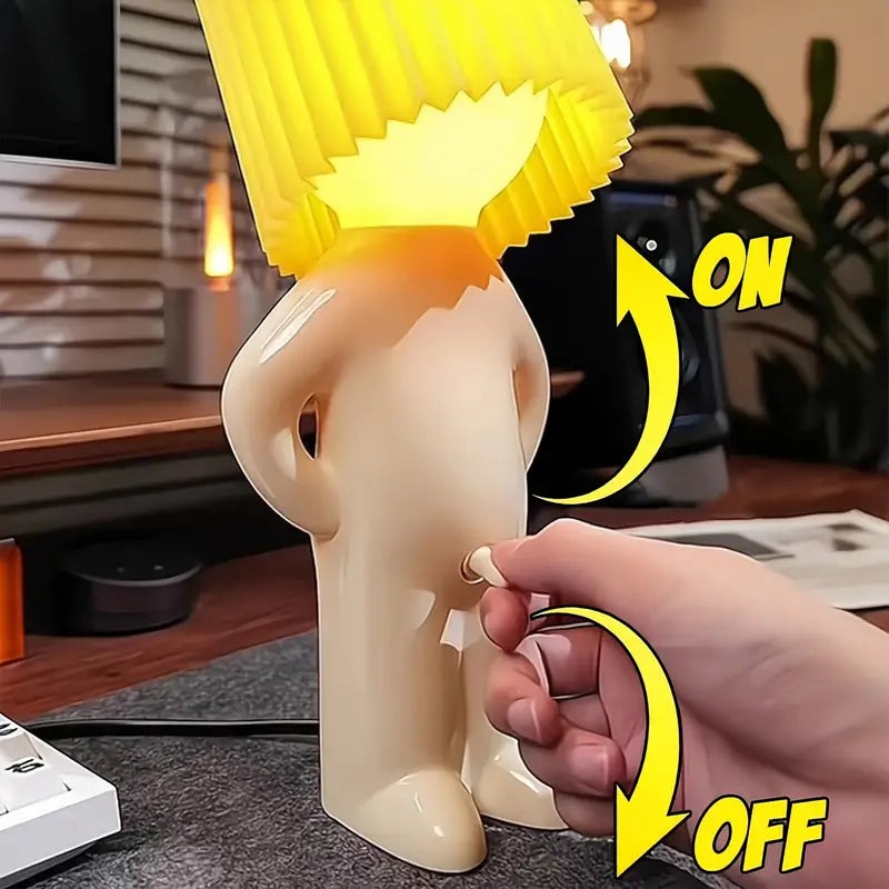 Modest Mike™– La Lampe au Bouton Magique 💡
