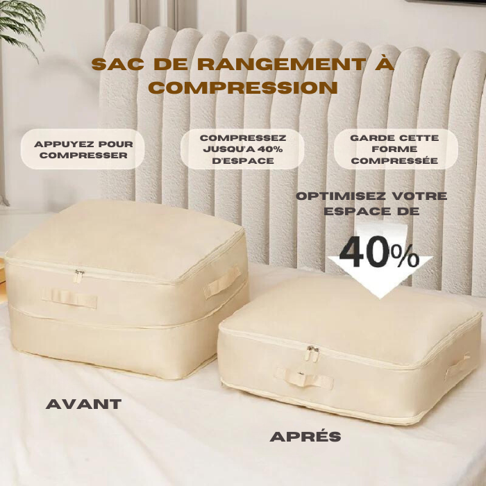 Sac de Rangement à Compression