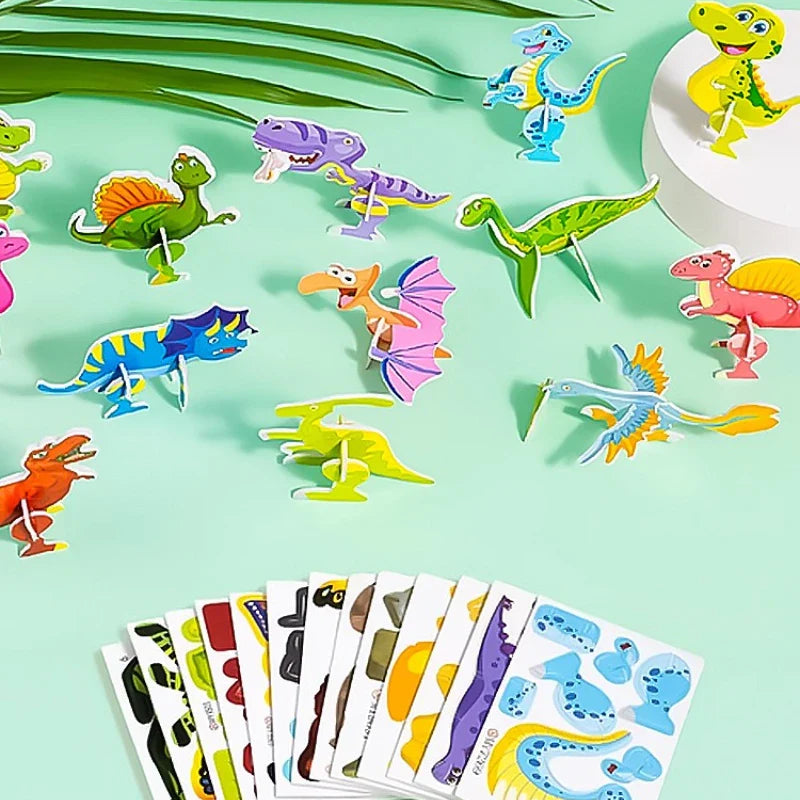3D Cartoon Puzzle Set for Children — The perfect gift to spark the imagination 🧩 