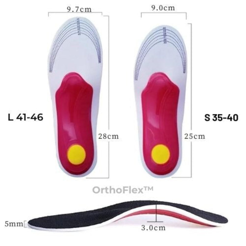 OrthoFlex™ - Semelles Orthopédiques Révolutionnaires