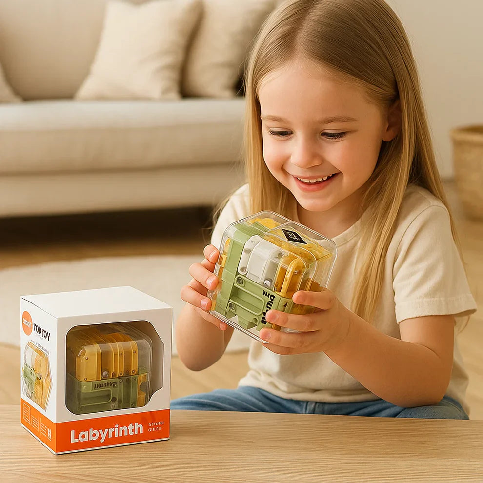Cube Magique Labyrinthe 3D | 🧩🎲 Apprentissage et Fun
