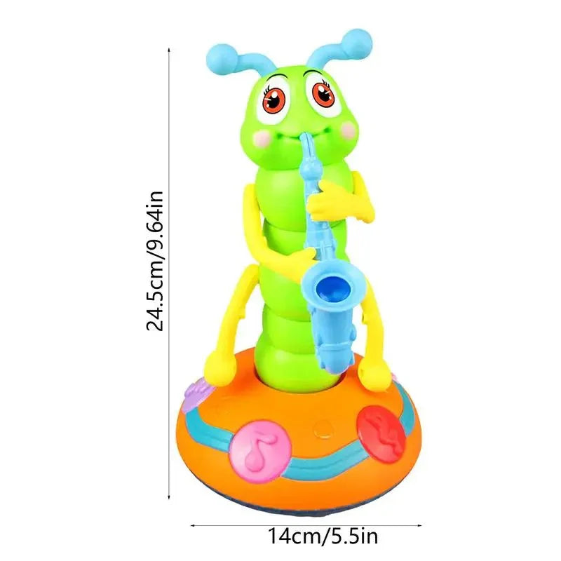Chenille Dansante Musicale™ – Jouet interactif pour bébé