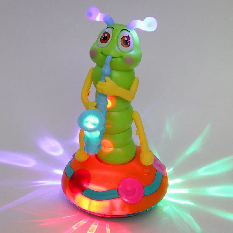 Chenille Dansante Musicale™ – Jouet interactif pour bébé