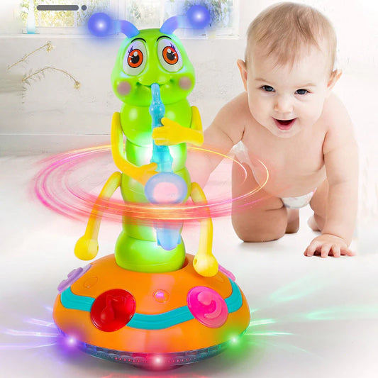 Chenille Dansante Musicale™ – Jouet interactif pour bébé