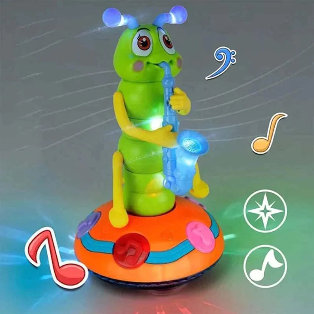 Chenille Dansante Musicale™ – Jouet interactif pour bébé