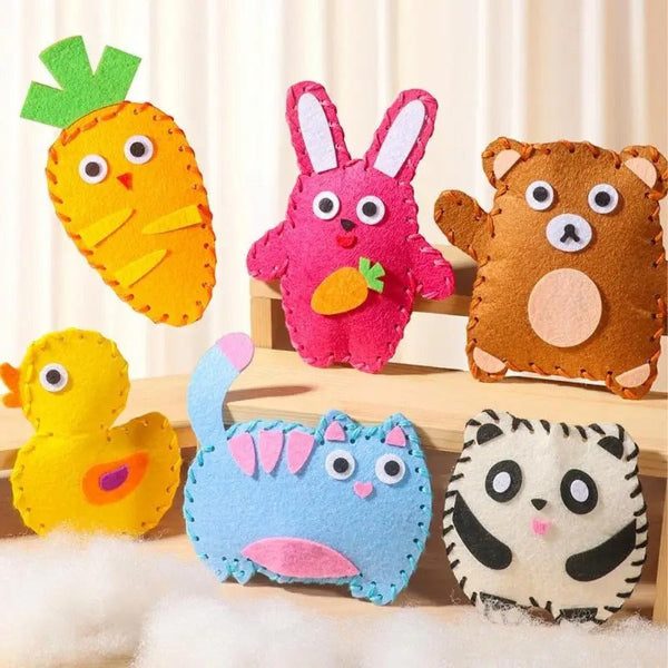 Baker Ross FE273 Kits De Couture De Licorne - Paquet De 3 Couture Enfant Baker Ross FE273 Kits De Couture De Licorne - Paquet De 3 Couture Enfant