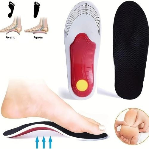 OrthoFlex™ Semelles Orthopédiques Révolutionnaires – Quebeau
