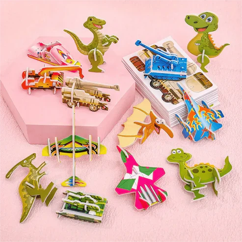 3D Cartoon Puzzle Set for Children — The perfect gift to spark the imagination 🧩 