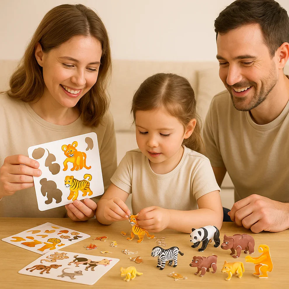 3D Cartoon Puzzle Set for Children — The perfect gift to spark the imagination 🧩 
