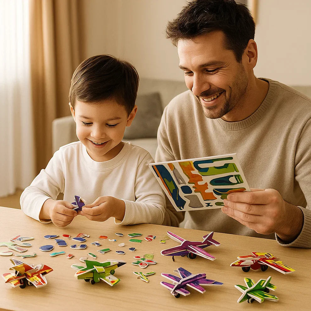 3D Cartoon Puzzle Set for Children — The perfect gift to spark the imagination 🧩 