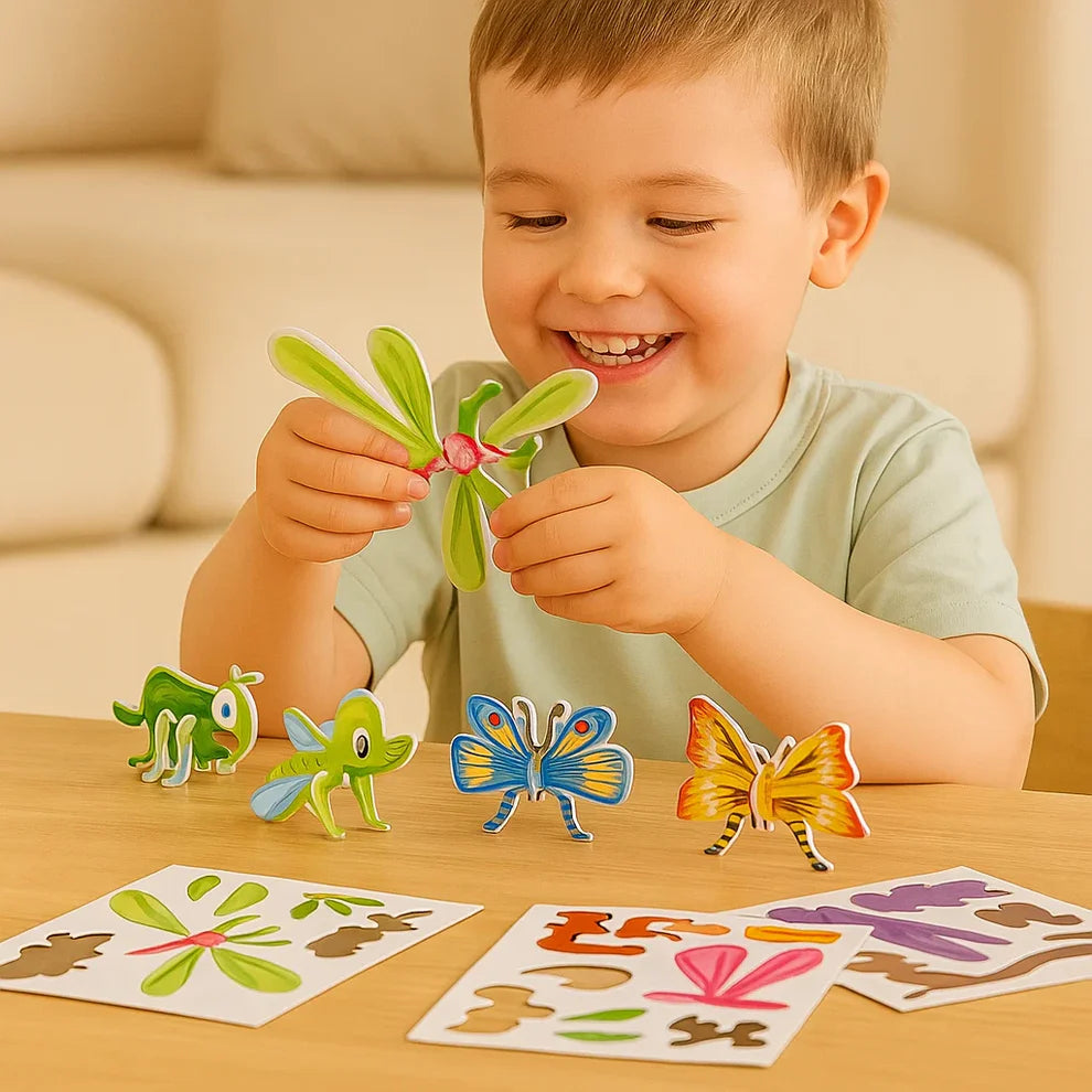 3D Cartoon Puzzle Set for Children — The perfect gift to spark the imagination 🧩 