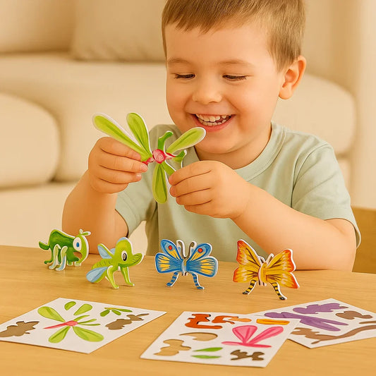 3D Cartoon Puzzle Set for Children — The perfect gift to spark the imagination 🧩 